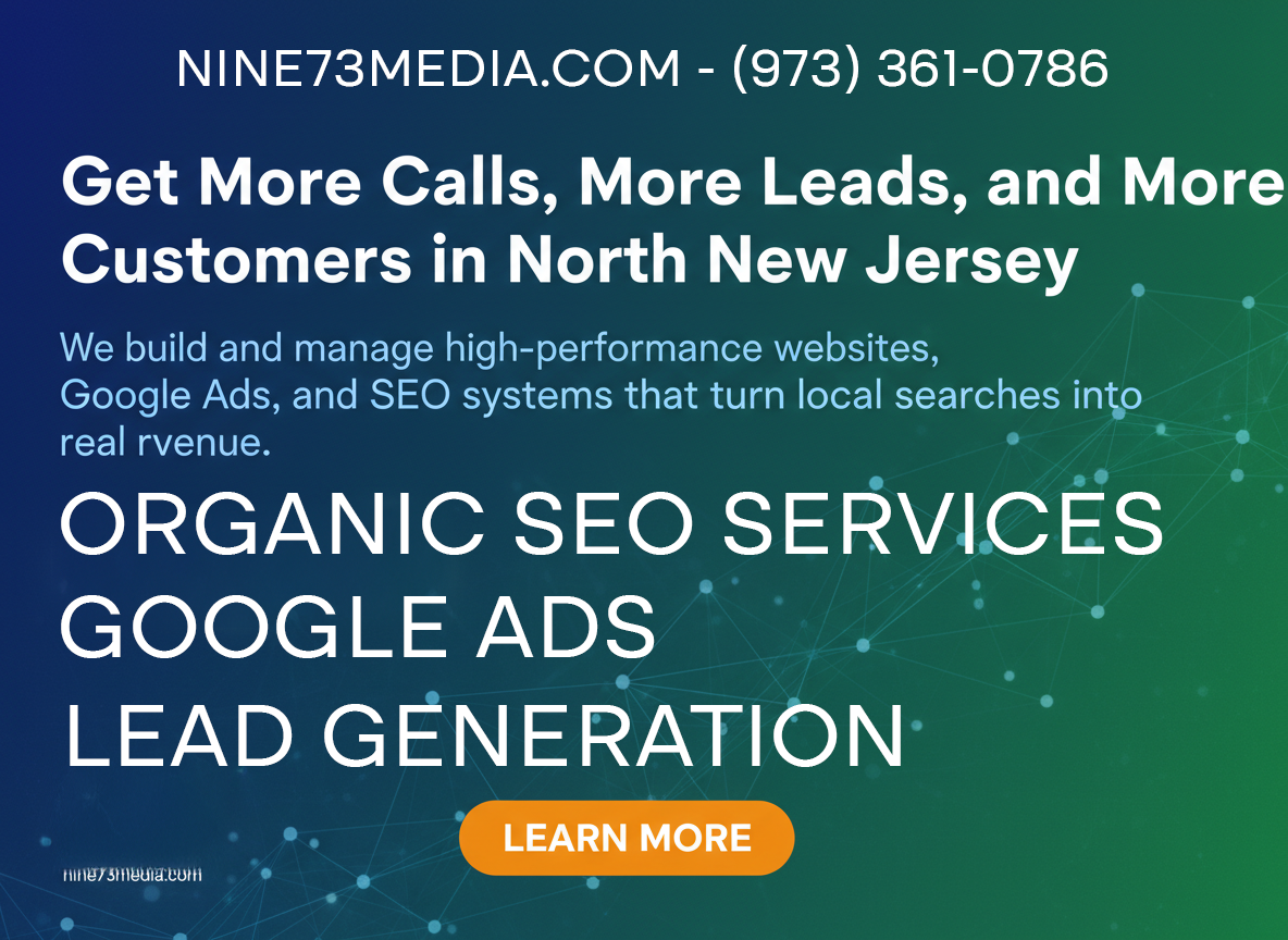 Web Page Designers Near Me NJ