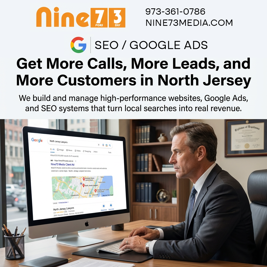 Web Page Designers Near Me Morris County NJ